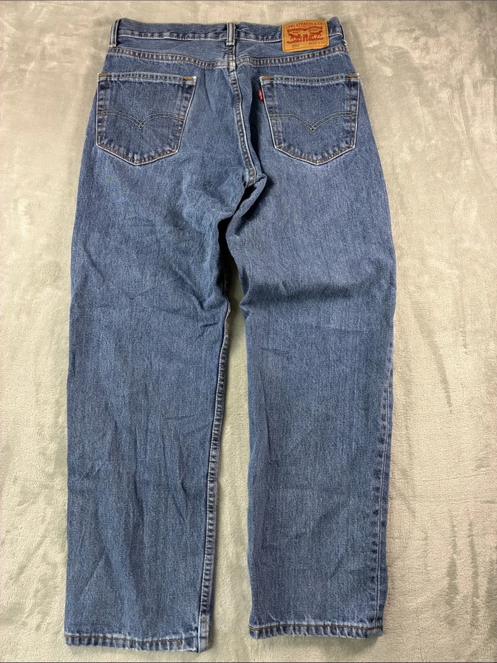 Levi’s 550 Relaxed Fit Men’s Jeans 32x30 Medium Wash Straight Leg